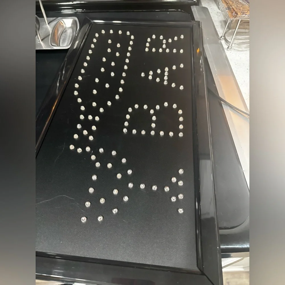 LED Party Sign with Multicolor Lights
